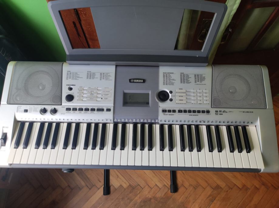 YAMAHA 電子ピアノ 電子キーボード PSR-E403 - 鍵盤楽器