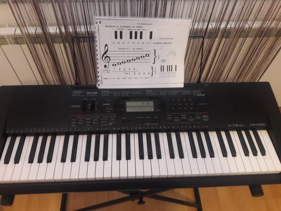 Подключение casio ctk 3000 к компьютеру