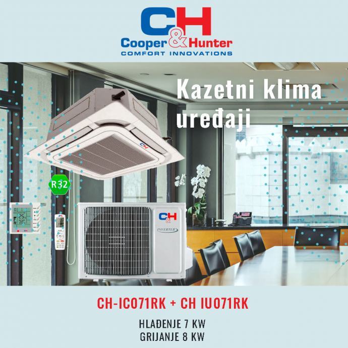 Cooper & Hunter - Kazetni klima uređaj - CH-IC071RK / CH-IU071RK