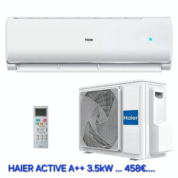 Haier Active A++ klima uređaj 3,5 kW hlađenje/grijanje