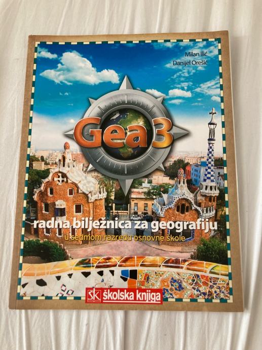 Geografija-radna bilježnica za 7. razred osnovne škole