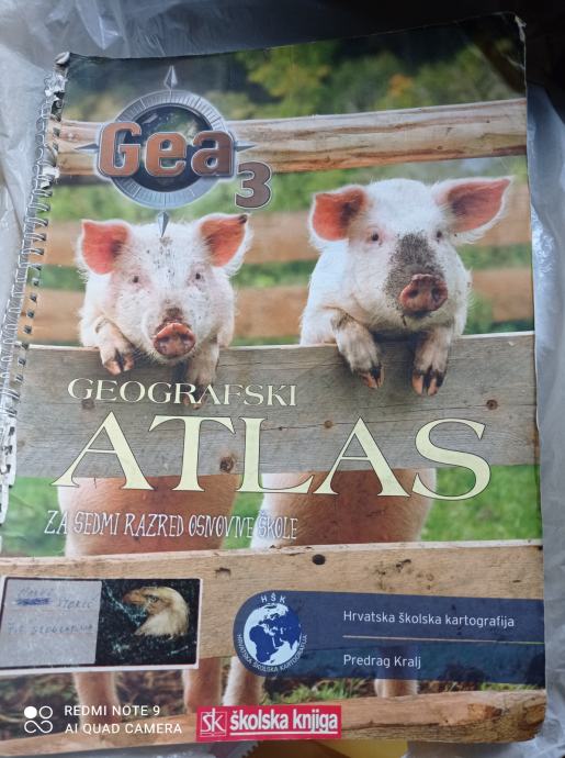 Geografski atlas za 7. razred osnovne škole - Kralj