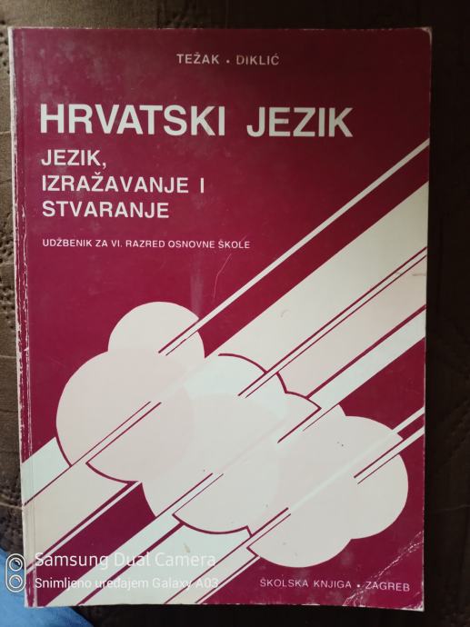 HRVATSKI JEZIK, jezik, izražavanje i stvaranje - težak, Diklić