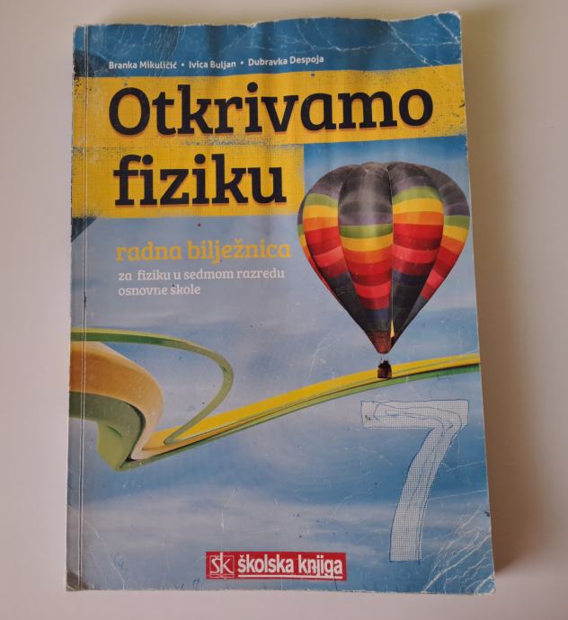 OTKRIVAMO FIZIKU 7, radna bilježnica