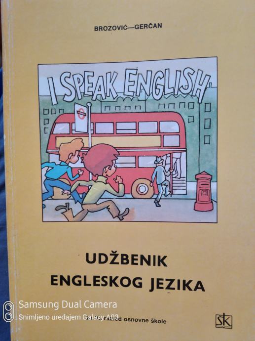 I SPEAK ENGLISH Udžbenik za  6 raz. OŠ