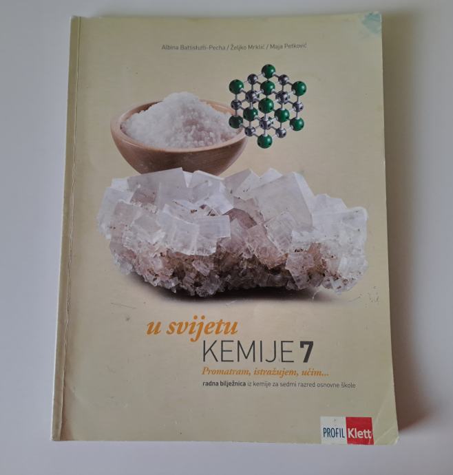 U SVIJETU KEMIJE 7, RADNA BILJEŽNICA