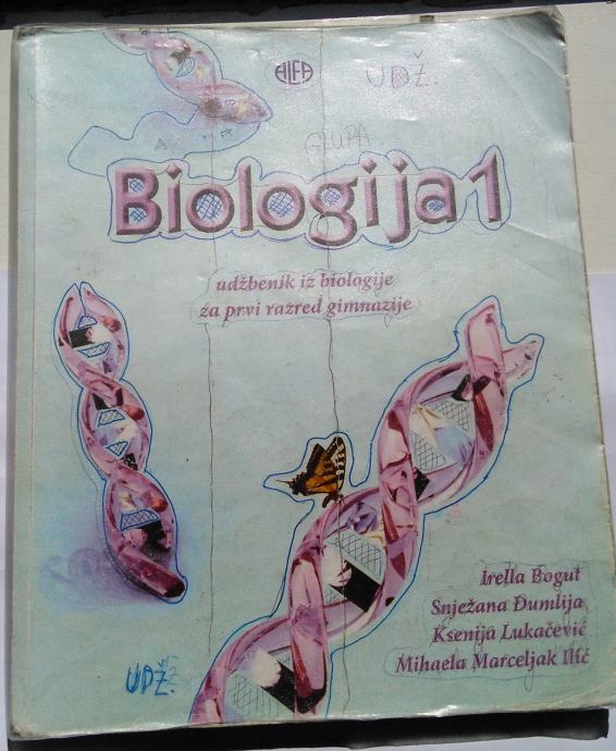 Biologija 1: udžbenik iz biologije za prvi razred gimnazije