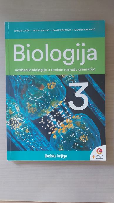 BIOLOGIJA 3 - udžbenik za biologiju u trećem razredu gimnazija