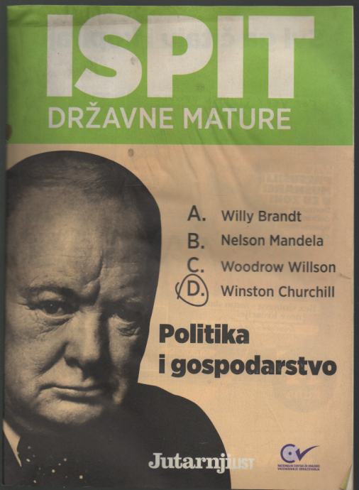 Ispit državne mature : politika i gospodarstvo