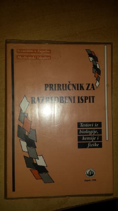 priručnik za razredbeni ispit  medicinski fakultet