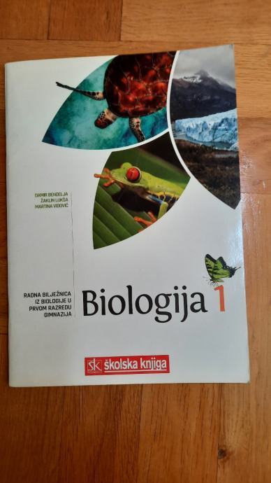 Radna bilježnica iz Biologije za 1. razred