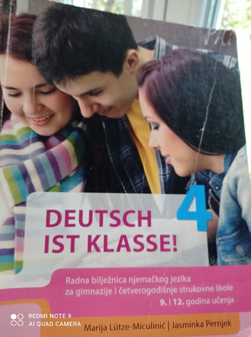 Radna bilježnica -Deutsch Ist Klase