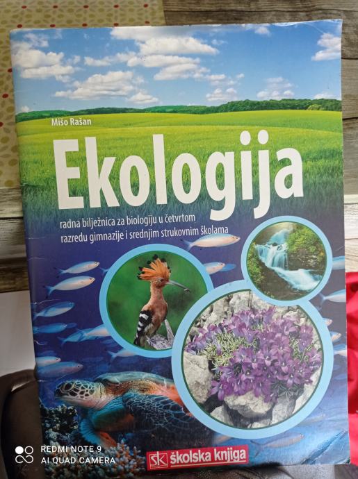 Radna bilježnica iz biologije 4-Ekologija-Rašan-Novo