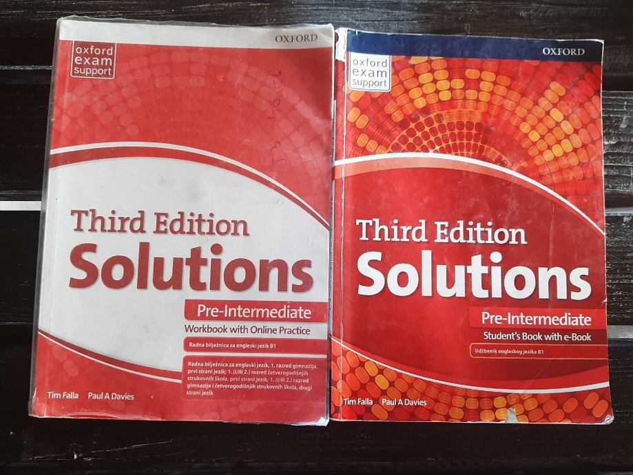 SOLUTIONS THIRD EDITION PRE-INTERMEDIATE CLASS BOOK