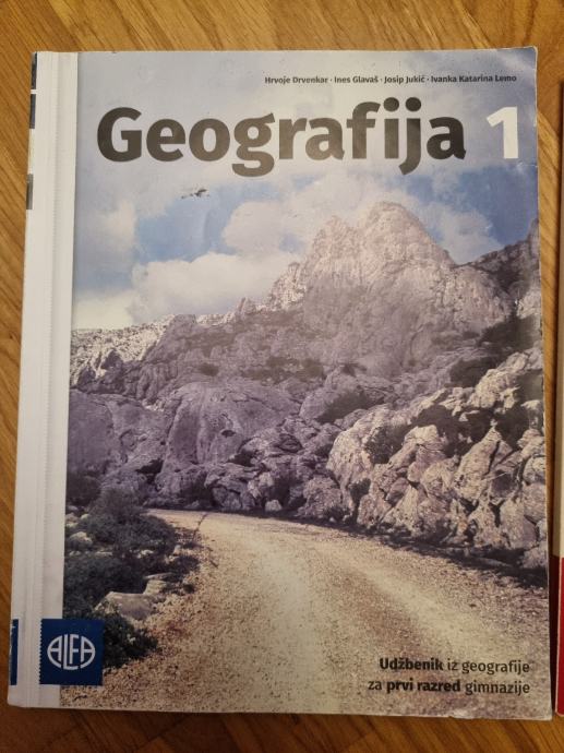 Udžbenik Geografija 1. Razred gimnazije MIOC