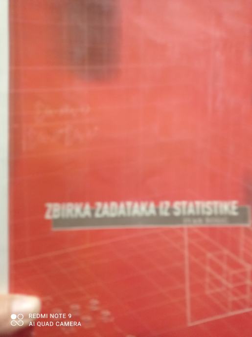 Zbirka zadataka iz statistike