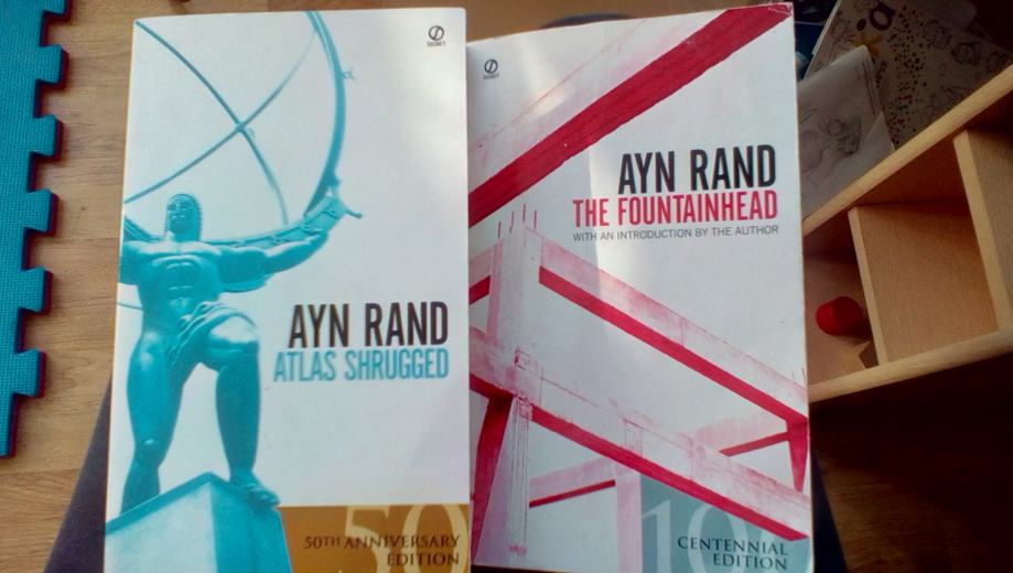 ayn rand atlas shrugged the fountainhead