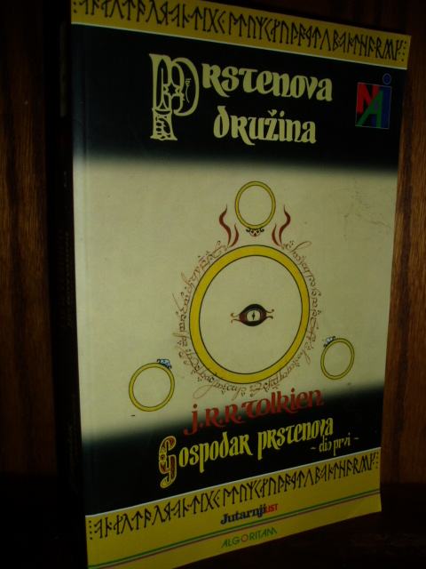 J.R.R. Tolkin GOSPODAR PRSTENOVA - PRSTENOVA DRUŽINA