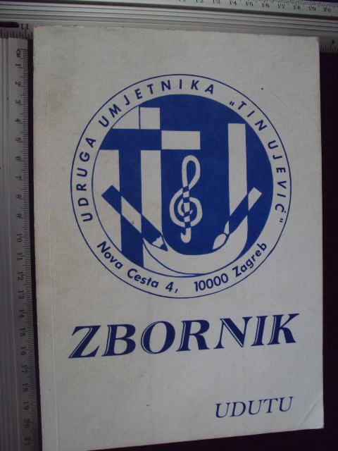 ZBORNIK - Udruga umjetnika " Tin Ujević " - poezija