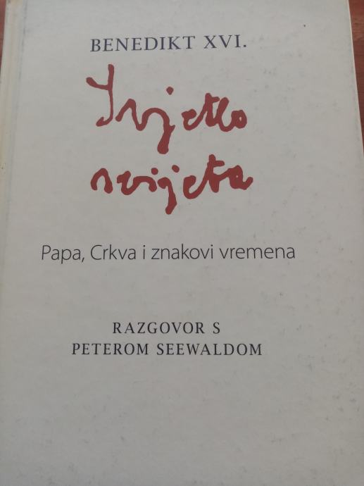 Benedikt XVI., Svjetlo svijeta