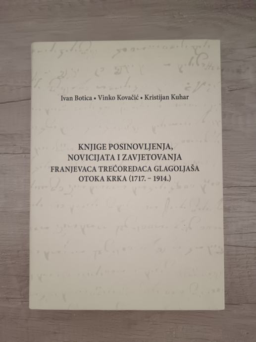 Knjige posinovljenja, novicijata i zavjetovanja franjevaca trećoredaca