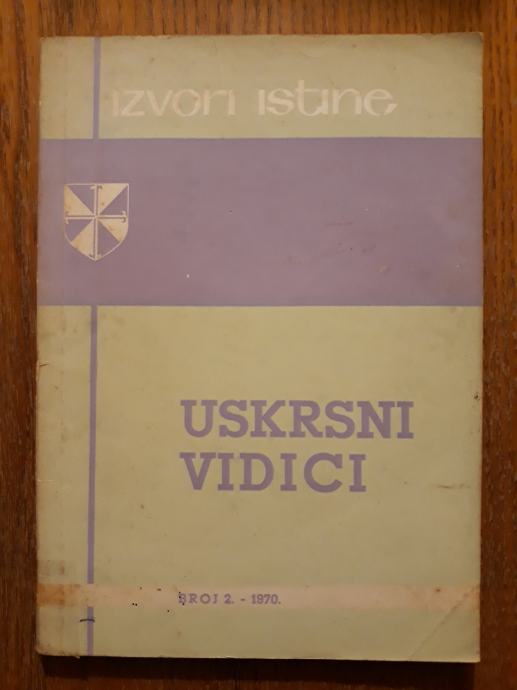 USKRSNI VIDICI - Br. 2 - 1970. / Girolamo Berruti o.p.