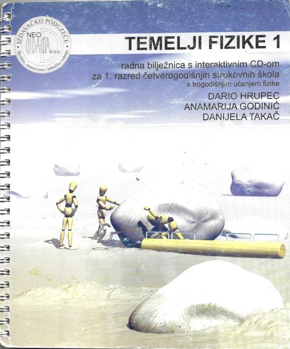 * HRUPEC, GODINIĆ, TAKAČ:  TEMELJI  FIZIKE 1 *