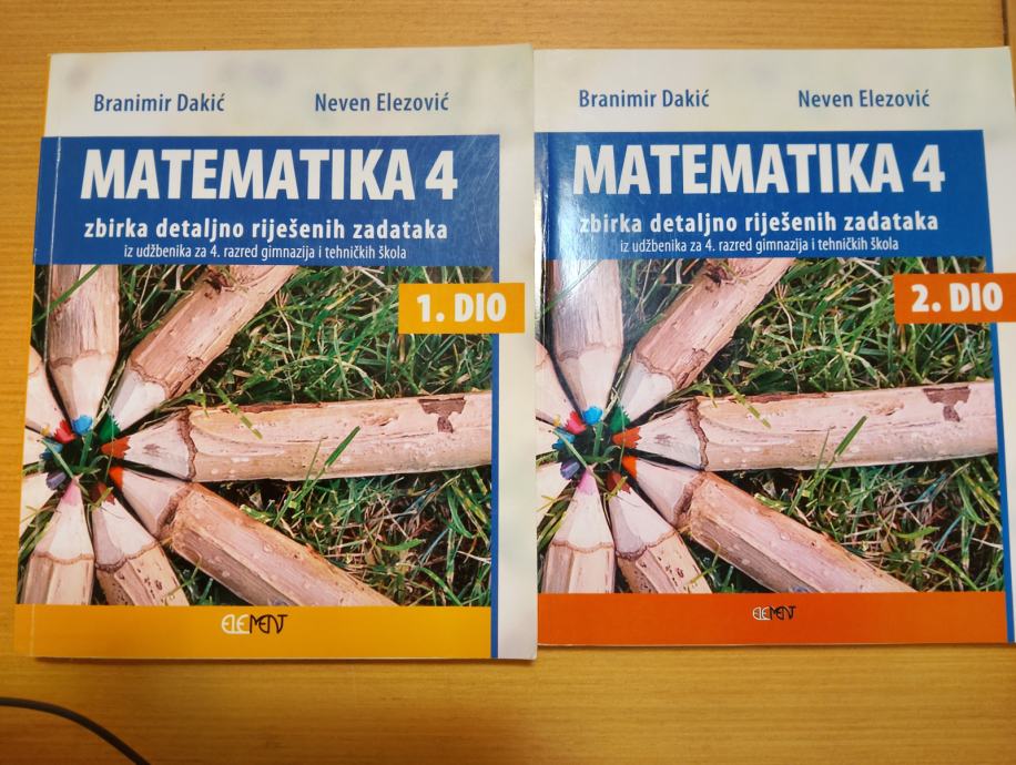 Matematika 4- zbirka detaljno riješenih zadataka iz udžbenika za gimna