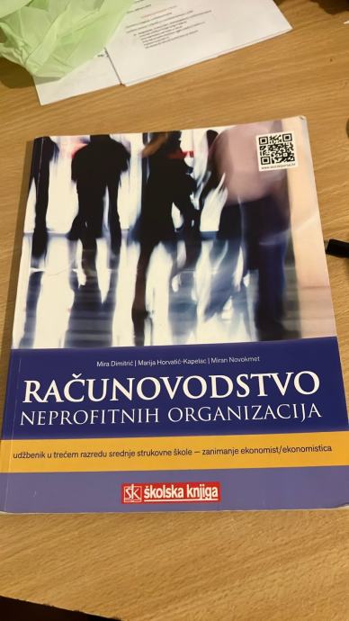 Računovodstvo neprofitnih organizacija udžbenik