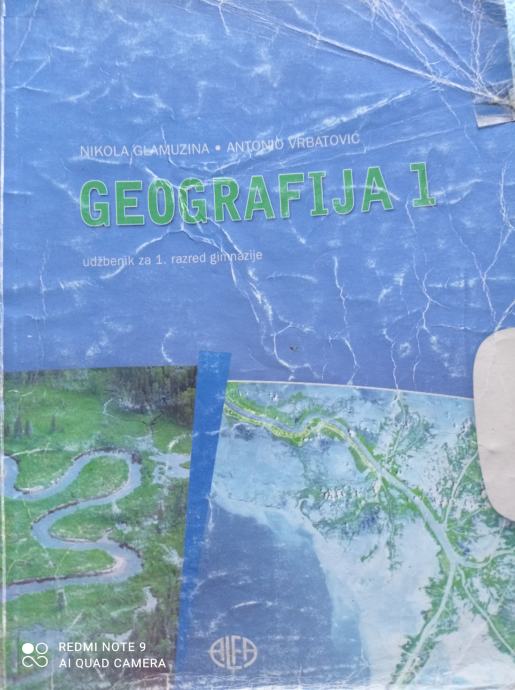 Udžbenik - Geografija 1-Glamuzina,Vrbatović