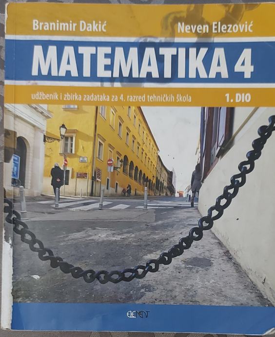 Udžbenik iz matematike za 4. razred  tehničke škole