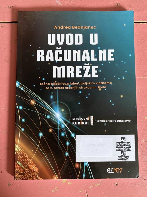 Uvod u računalne mreže, radna bilježnica