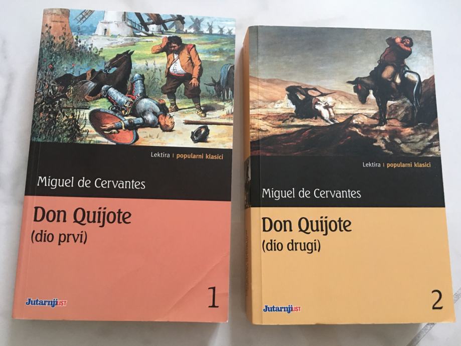 Miguel de Cervantes, DON QUIJOTE 1, 2