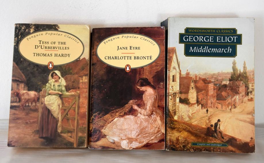 Tri svjetska klasika. George Eliot, Charlotte Bronte, Thomas Hardy