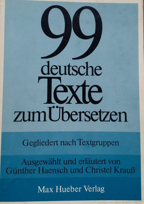 99 deutsche Texte zum Übersetzen