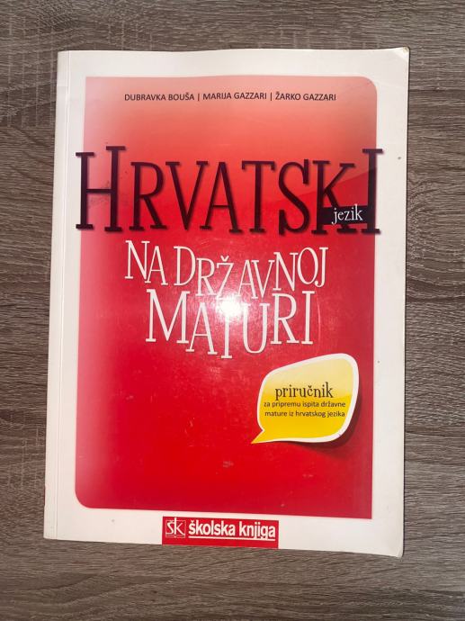 Hrvatski jezik, priručnik za pripremu državne mature