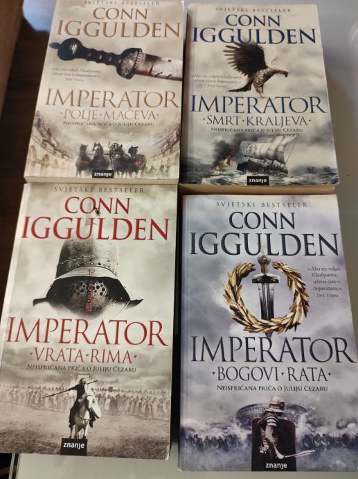 Conn Iggulden lot od 4 knjige