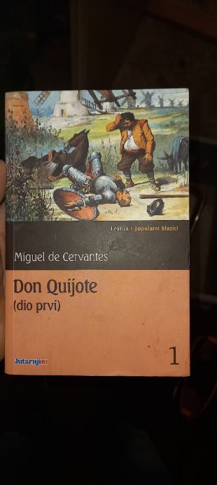 KNJIGA DON QUIJOTE Miguel De Cervantes