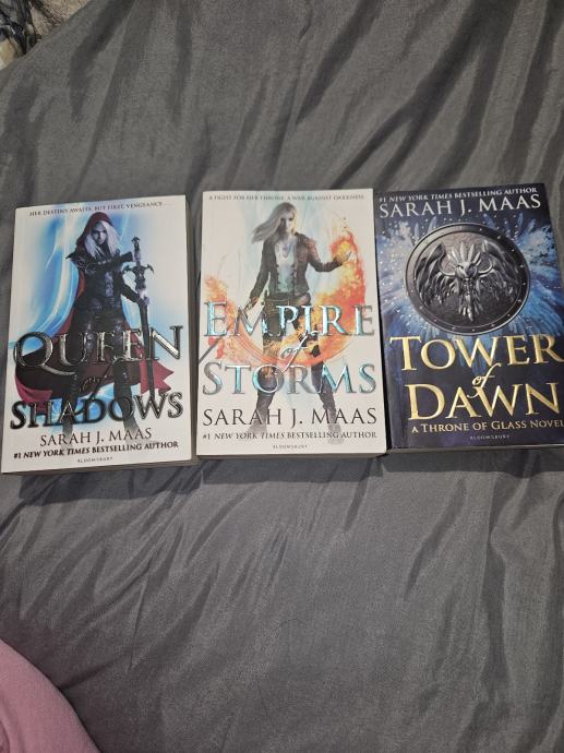 Queen of Shadows, Empire of Storms i Tower of Dawn Sarah J. Mass