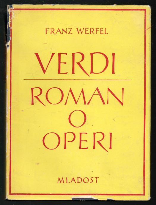 Werfel, Franz - Verdi : roman o operi