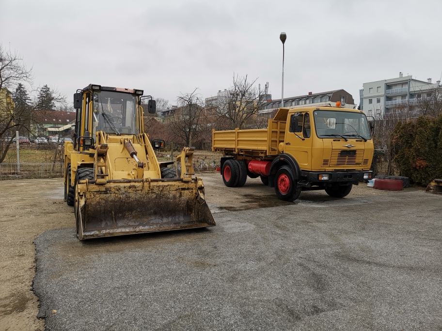 Kombinirka Komatsu i kamion kiper FAP 1922