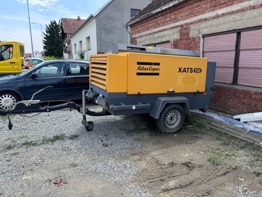 Atlas Copco XATS 156 gradevinski kompresor pjeskar bure