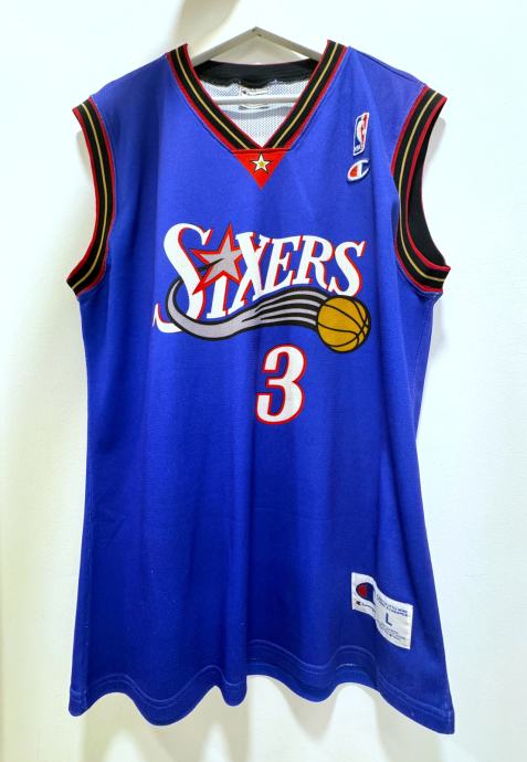 Allen Iverson #3 NBA original Champion dres Sixers