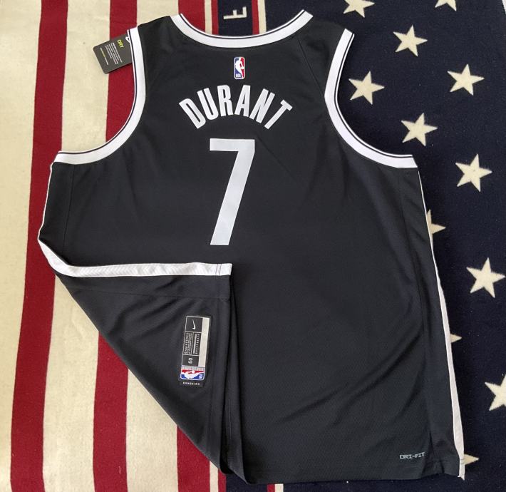 Authentic Kevin Durant Nike Brooklyn Nets Statement Jersey