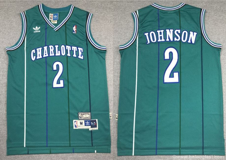 NBA Charlotte Hornets Larry Johnson dres