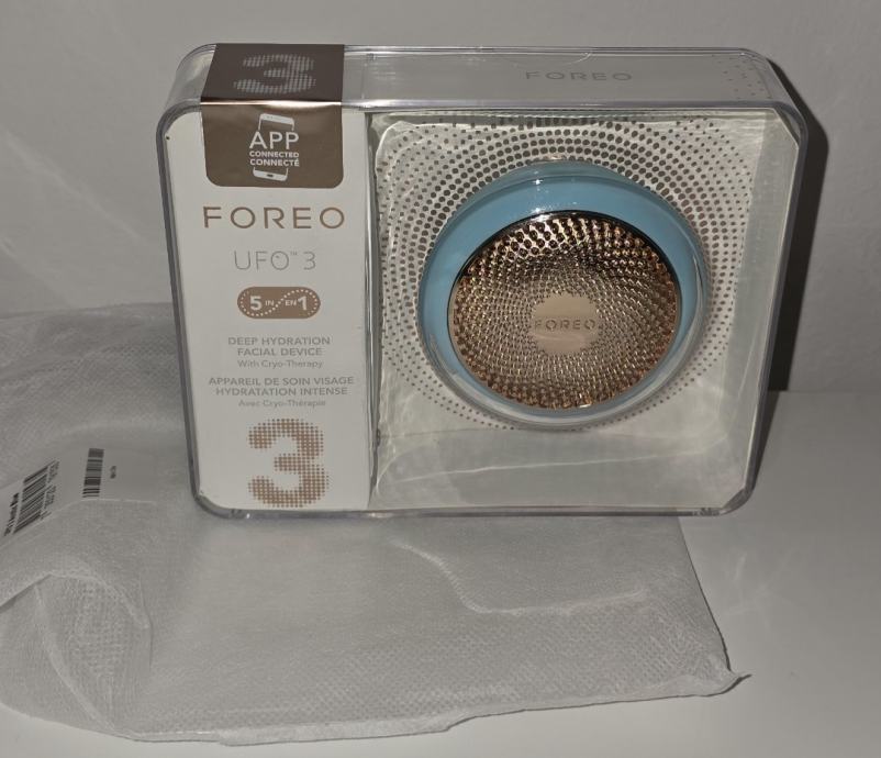 Foreo Ufo 3 Arctic Blue Novo! + promo Serumi na poklon!