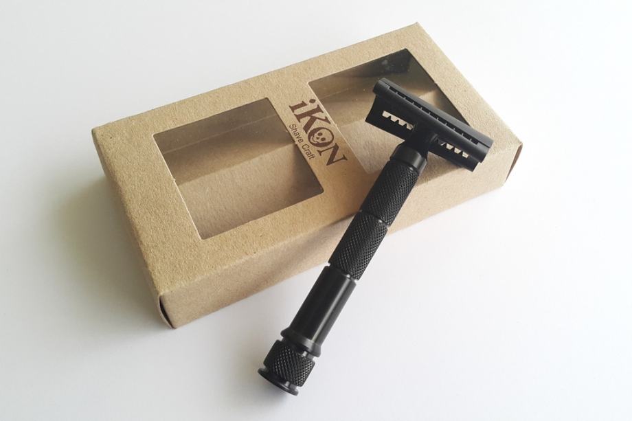 Ikon Stainless Steel DLC B1 Slant Razor