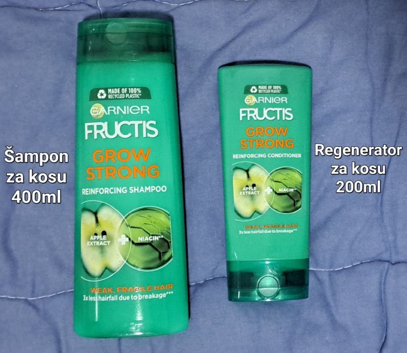 Šampon i regenerator za kosu - Garnier Fructis Grow Strong