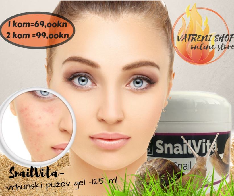 SnailVita -pužev gel 2x 125 ml