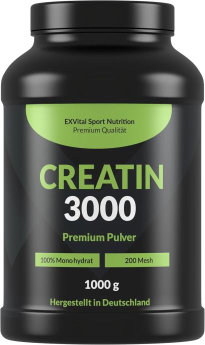 Kreatin 3000 premium 1kg, kreatin monohidrat, made in DE